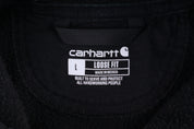 Carhartt Logo Patch Black Pullover Hoodie