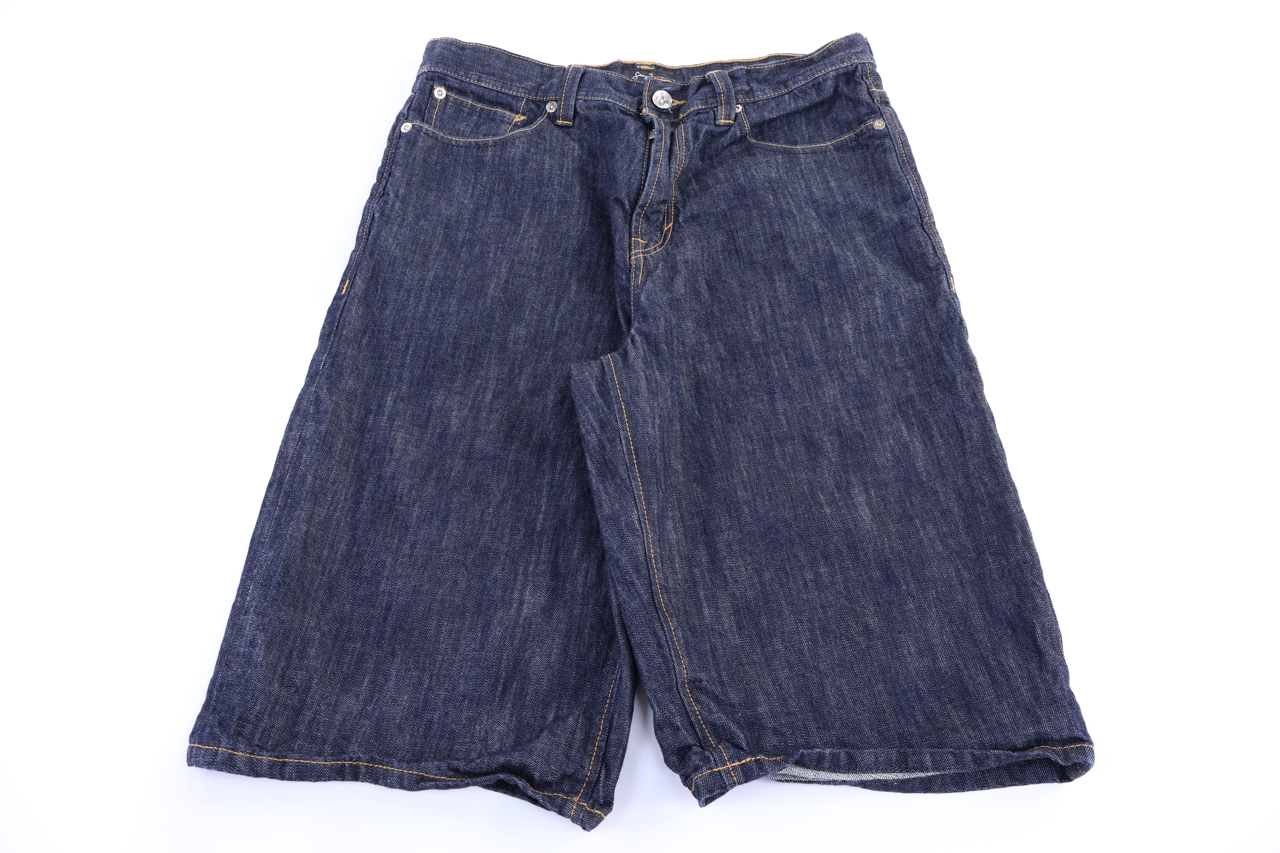 Sean John Dark Wash Denim Shorts