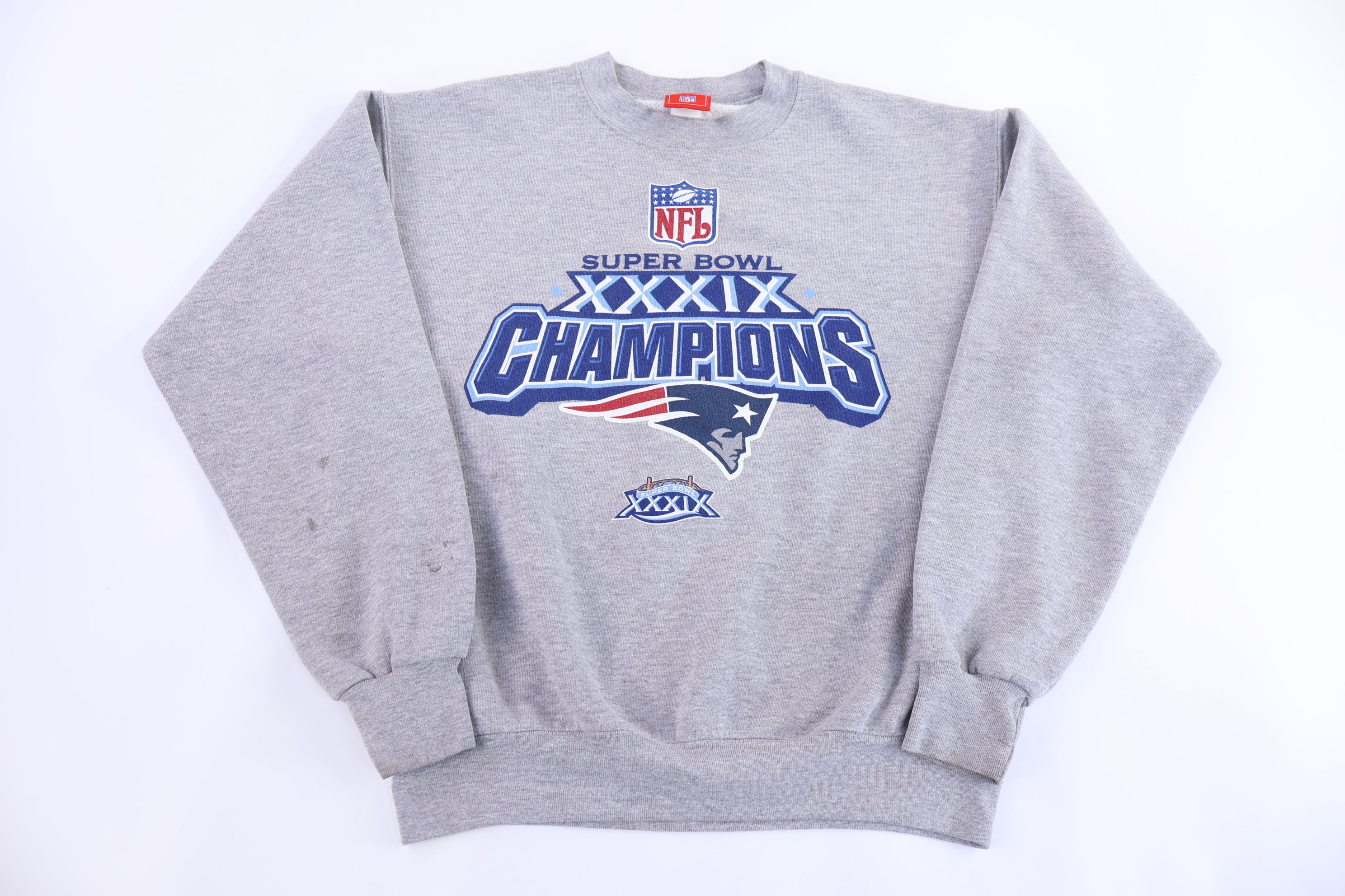 2005 New England Patriots Super Bowl Champions Sweatshirt