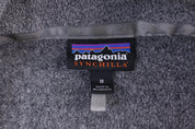 Patagonia Synchilla Logo Patch Grey Quarter Zip Sweater