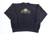 90's Purdue University Embroidered Sweatshirt