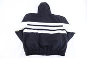 90's Adidas Black & White Full Zip Jacket