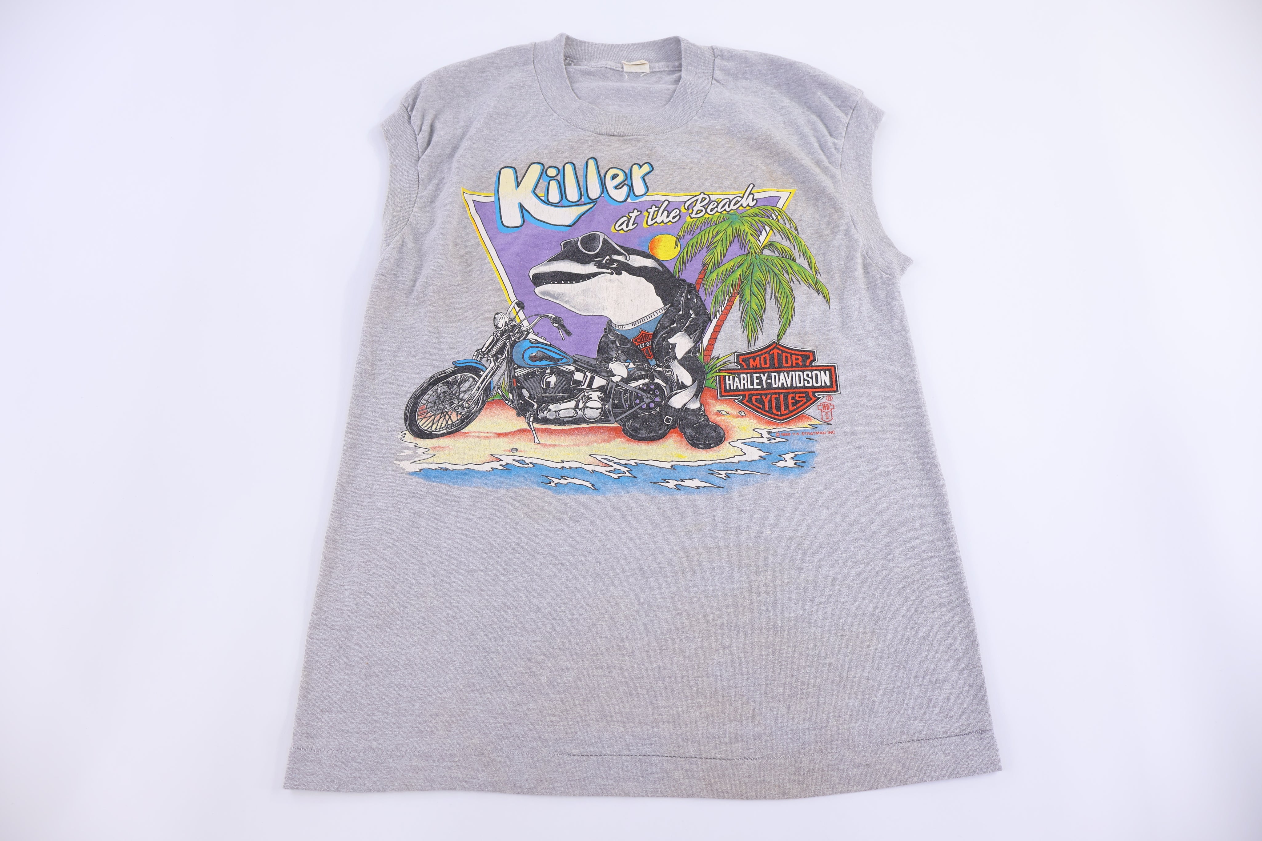 80's Harley Davidson Motorcycles Tank Top