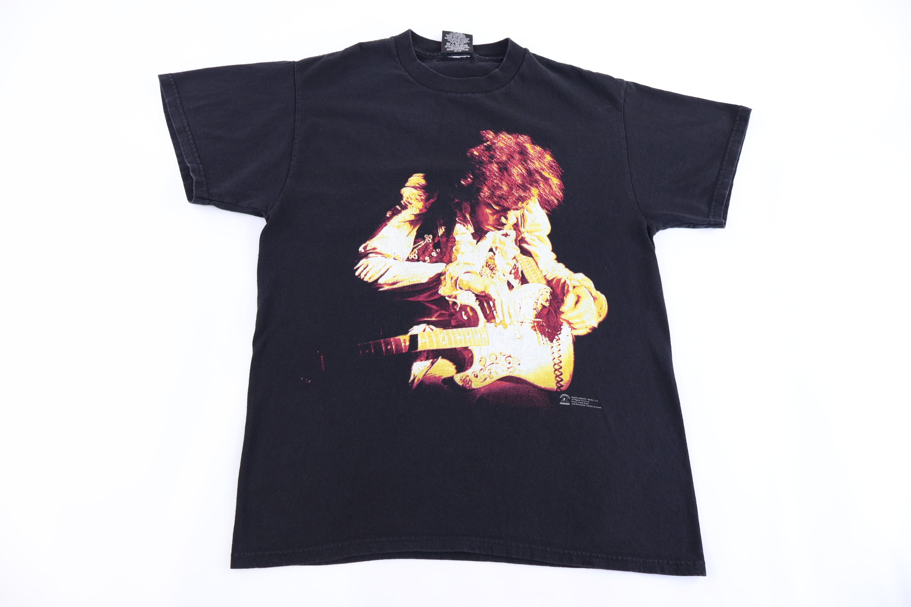 2002 Jimi Hendrix Music Is My Religion T-shirt