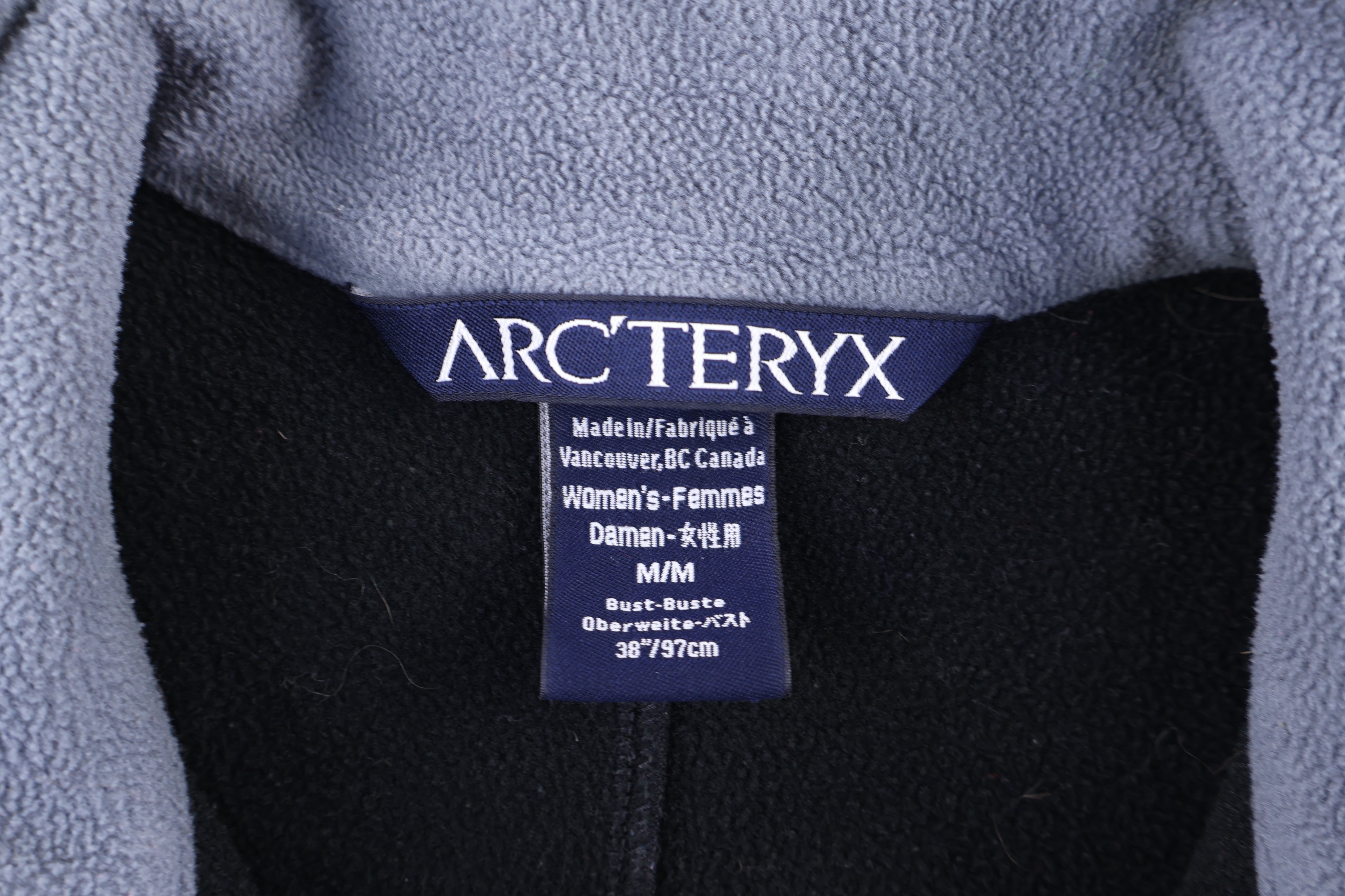 Women's Arc'teryx Black Full Zip Jacket