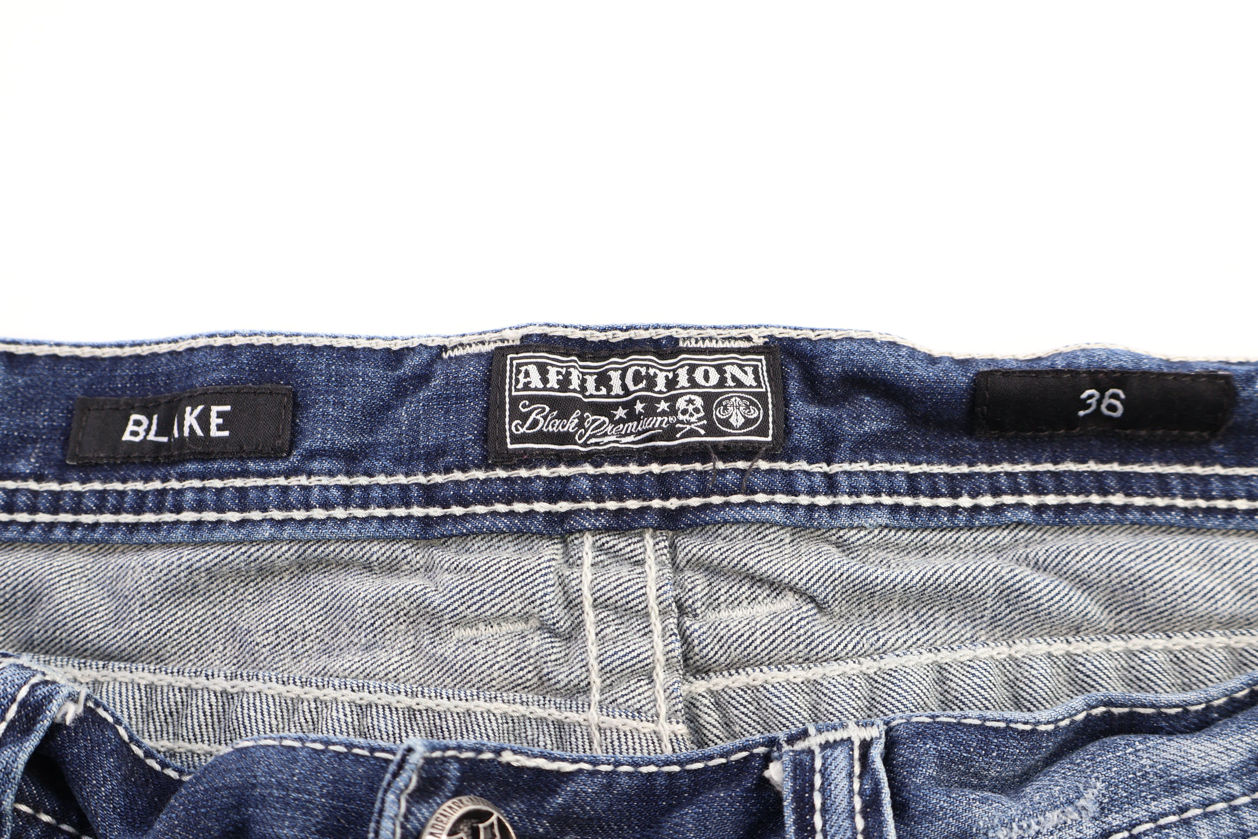 Affliction Medium Wash Denim Jeans