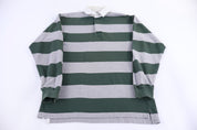 Vintage St. John's Bay Grey & Green LS Button Up