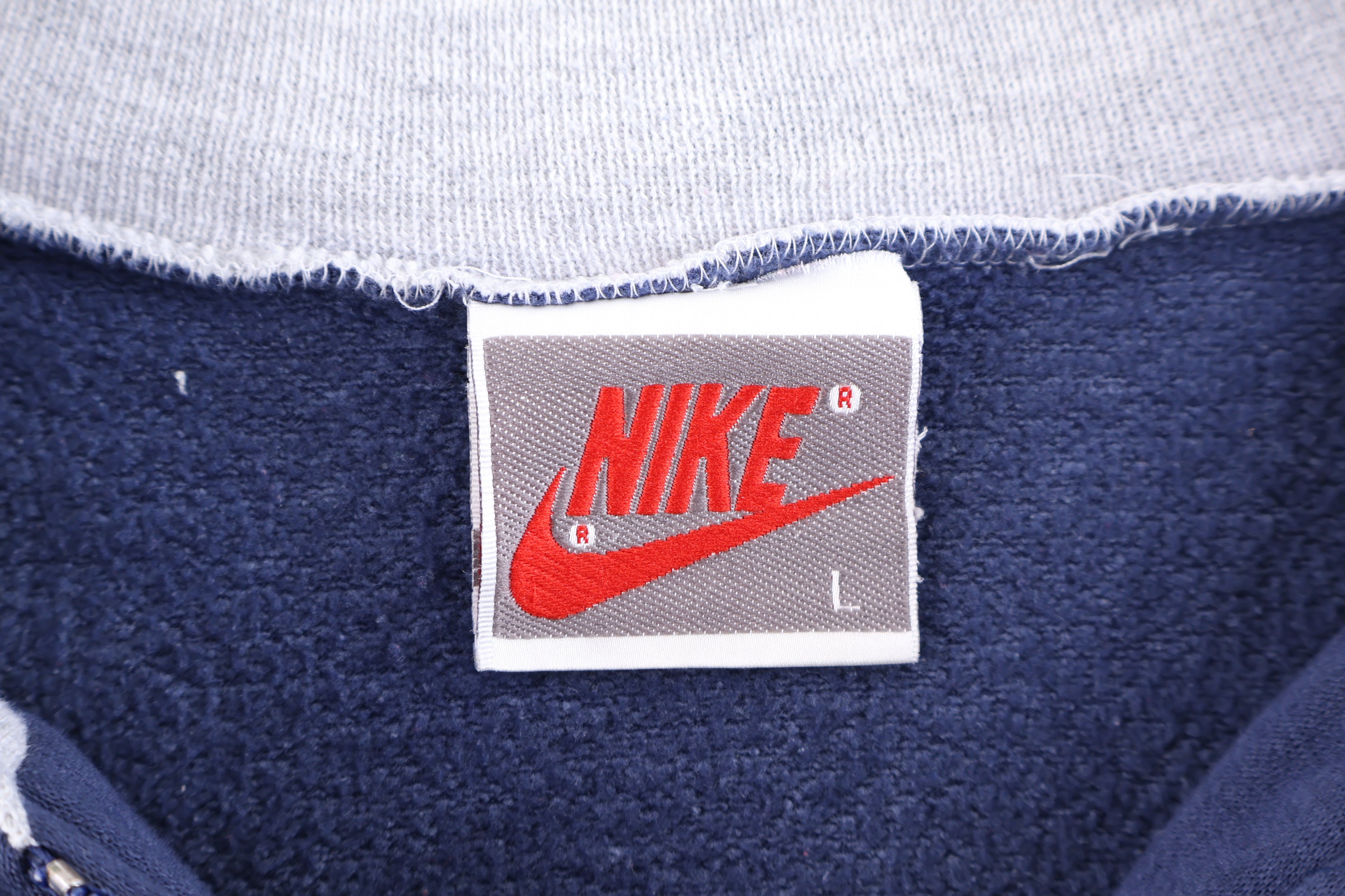 90's Nike Embroidered Logo Multicolor Full Zip Jacket