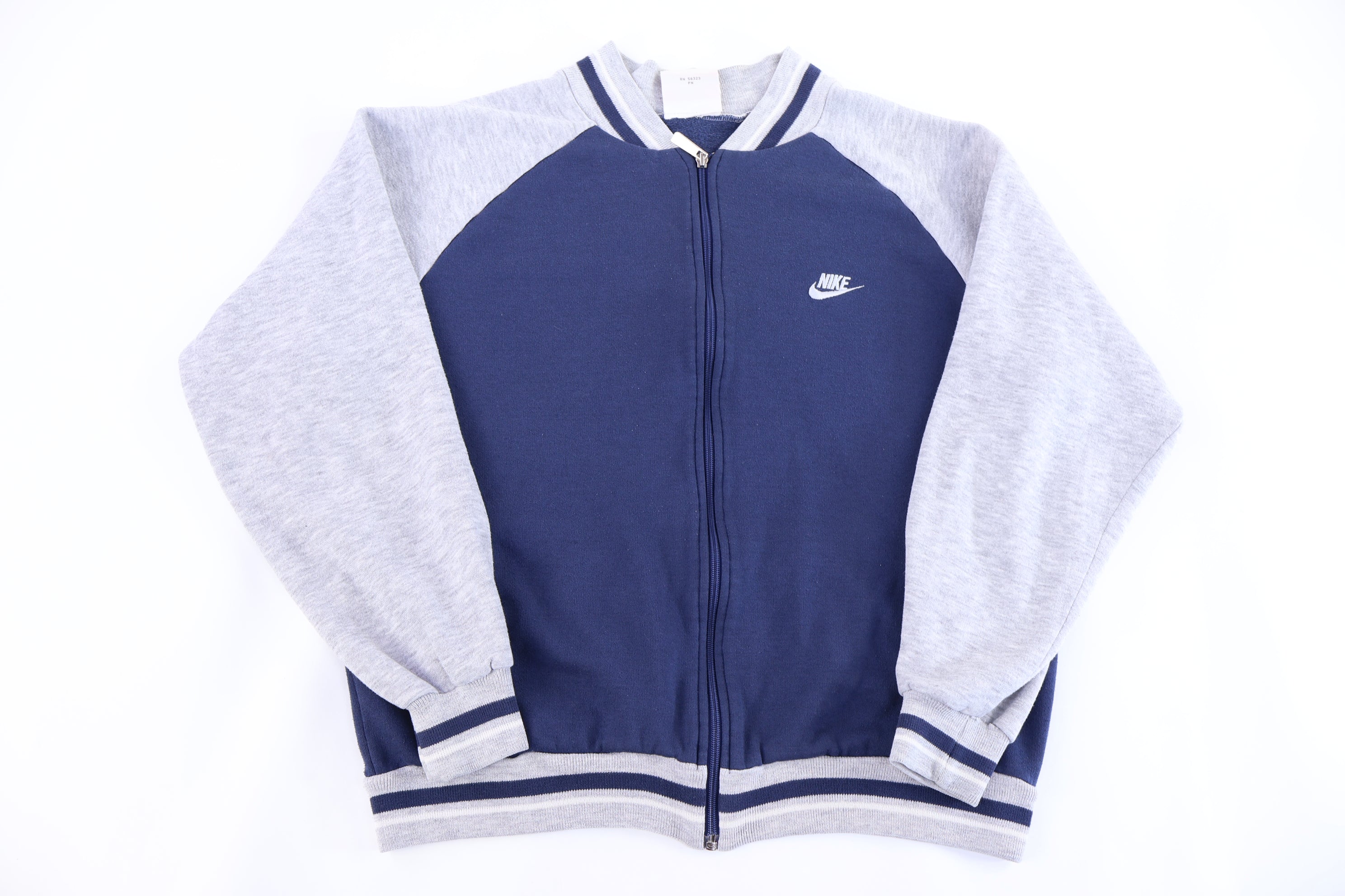 90's Nike Embroidered Logo Multicolor Full Zip Jacket