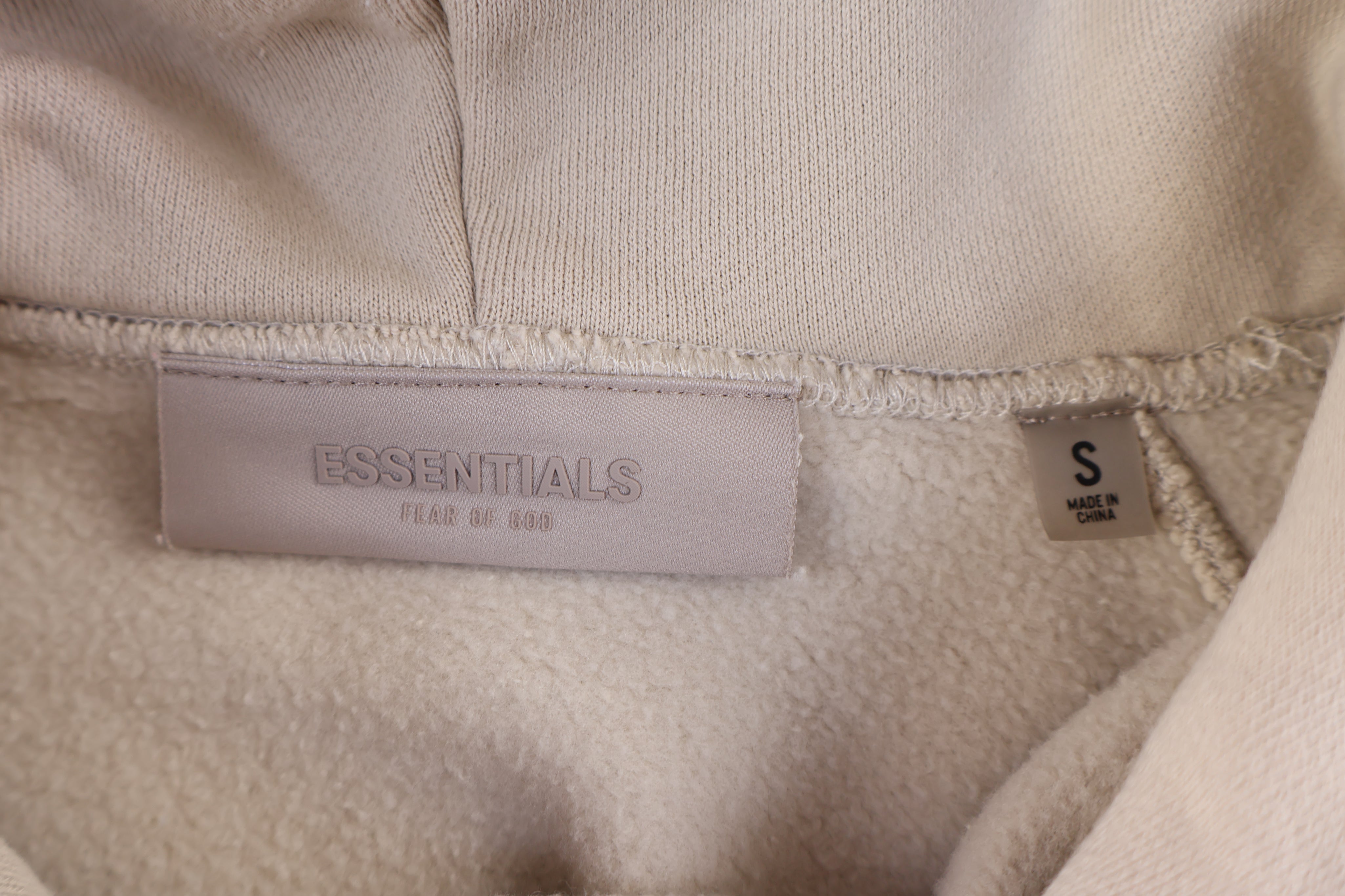 Essentials Tan Pullover Hoodie