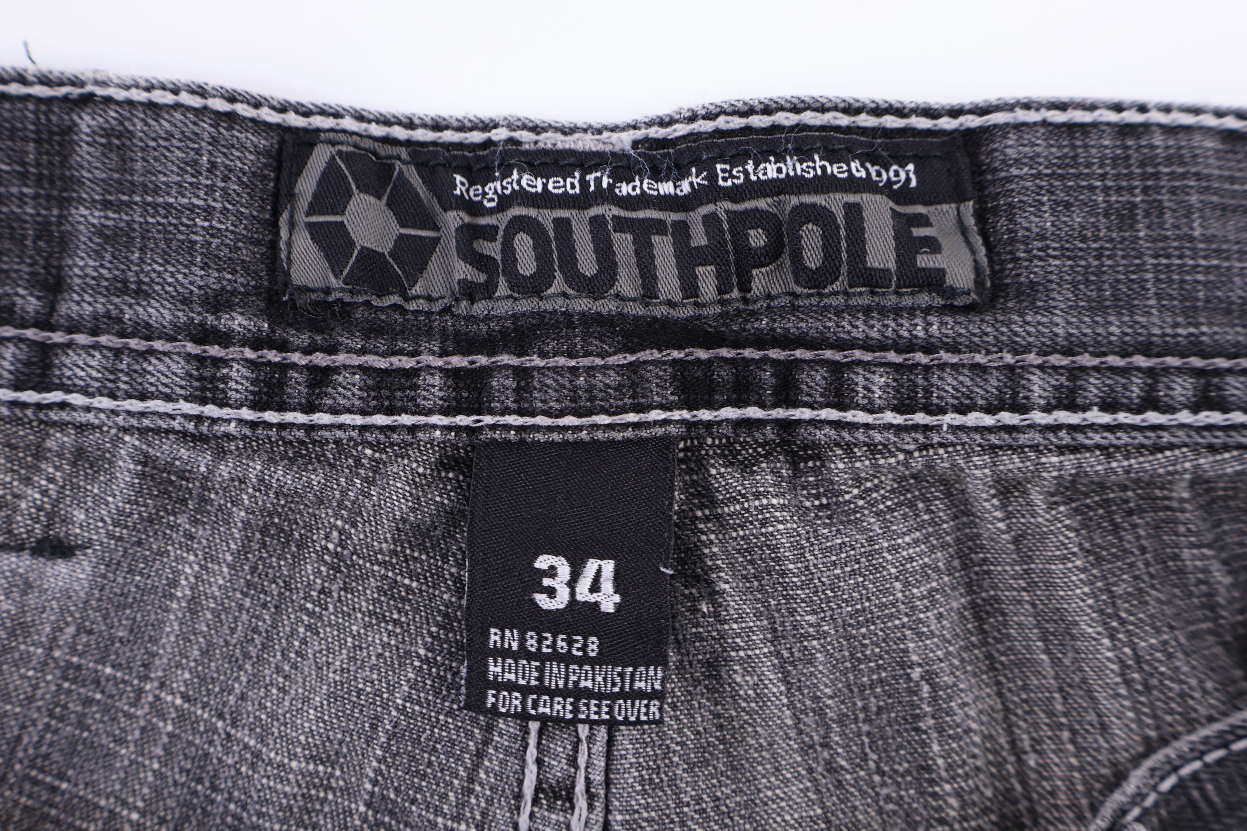 Southpole Grey Wash Denim Jeans