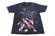 Tapout American Flag Graphic T-shirt