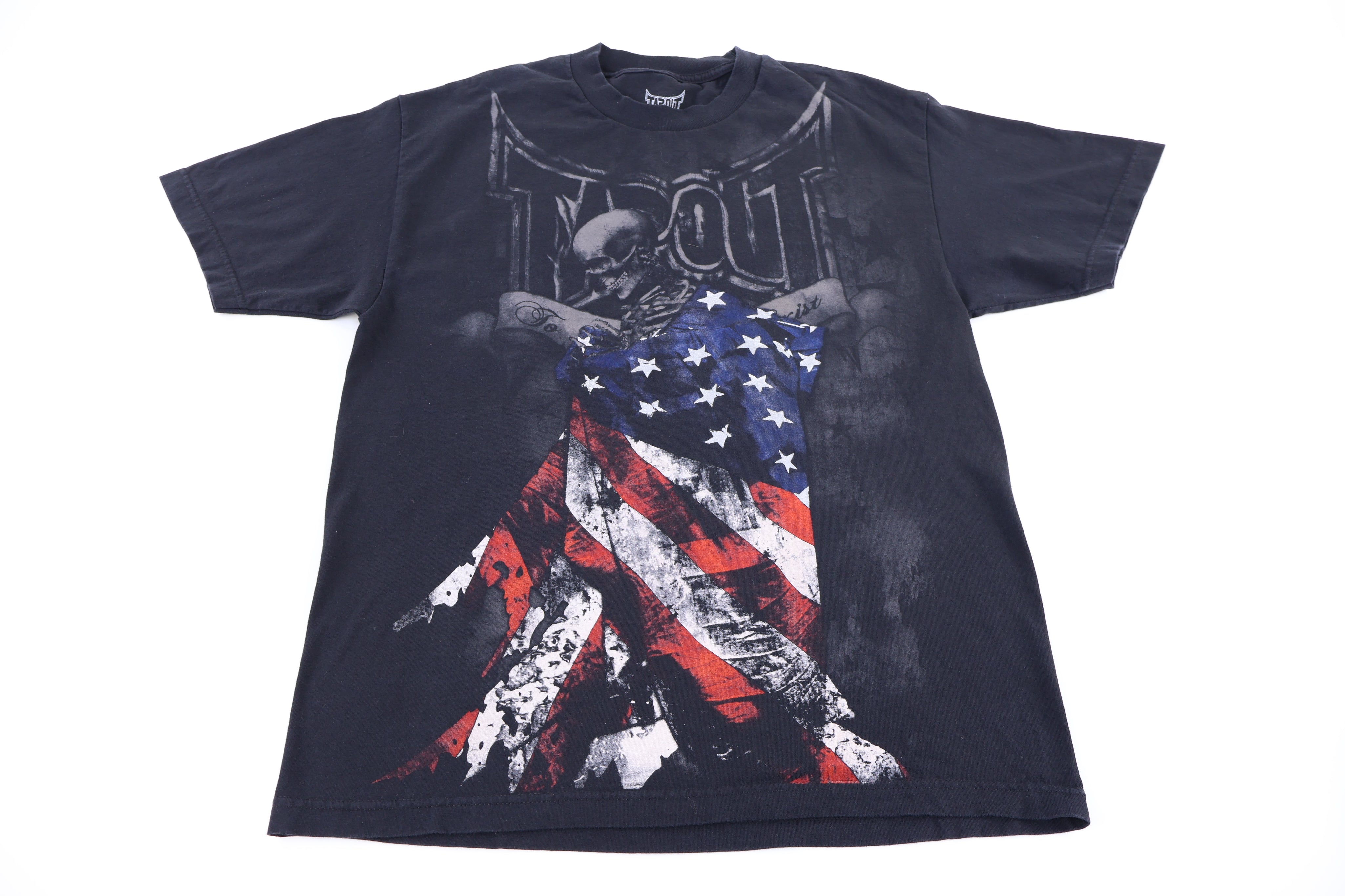 Tapout American Flag Graphic T-shirt