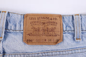 90's Levi's 550 Light Wash Denim Jeans