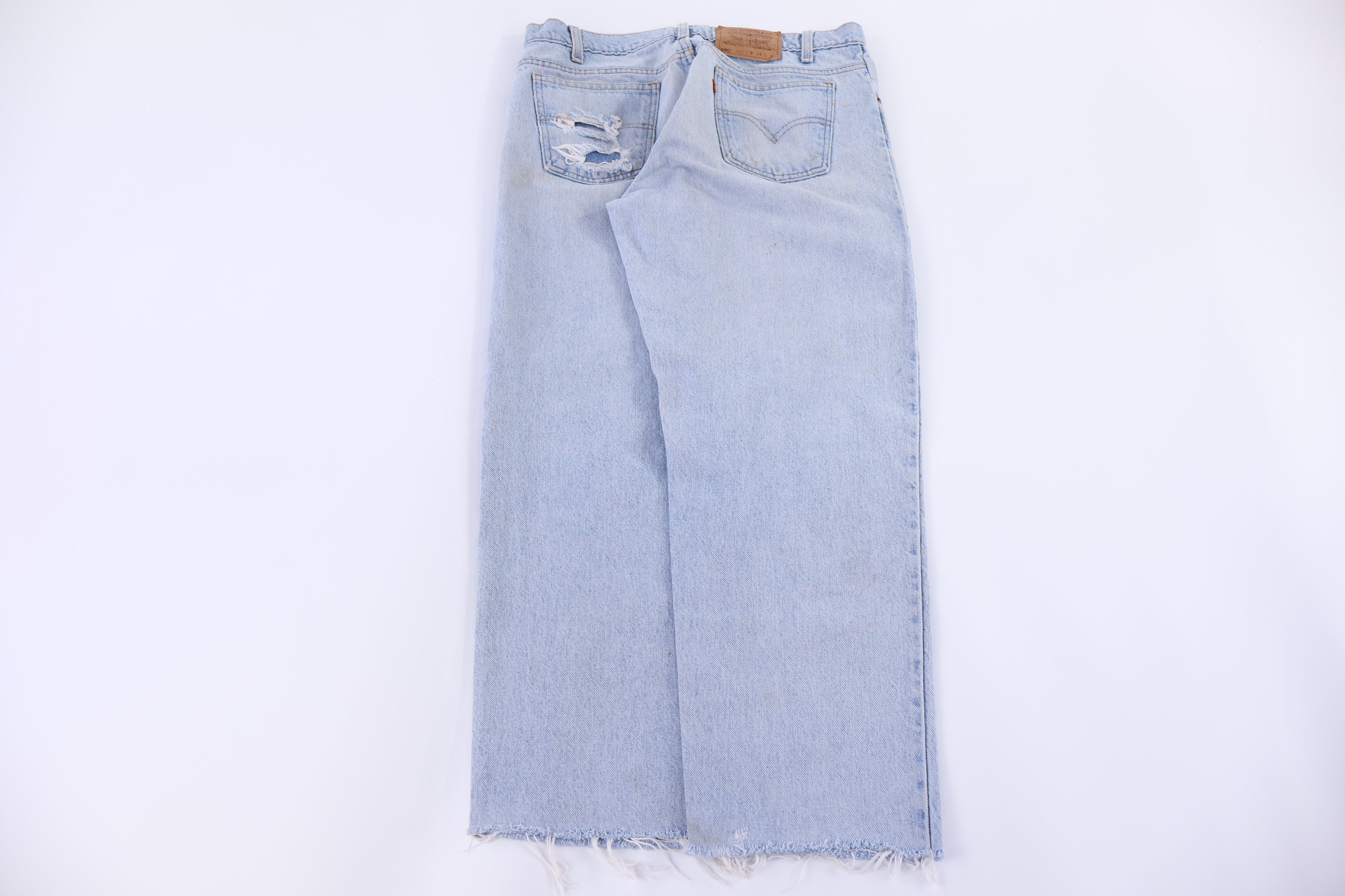 90's Levi's 550 Light Wash Denim Jeans