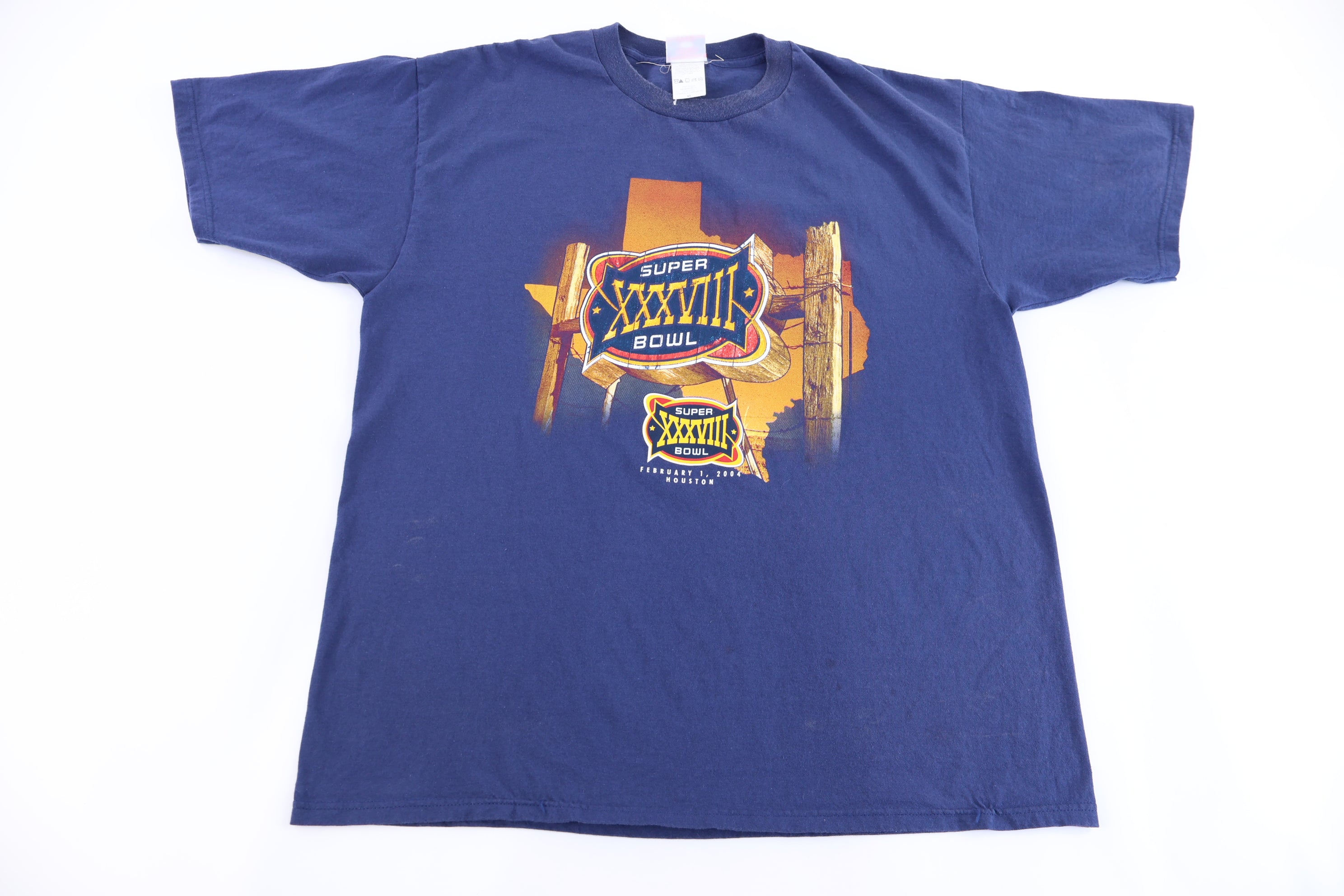2004 Houston, Texas Super Bowl T-shirt