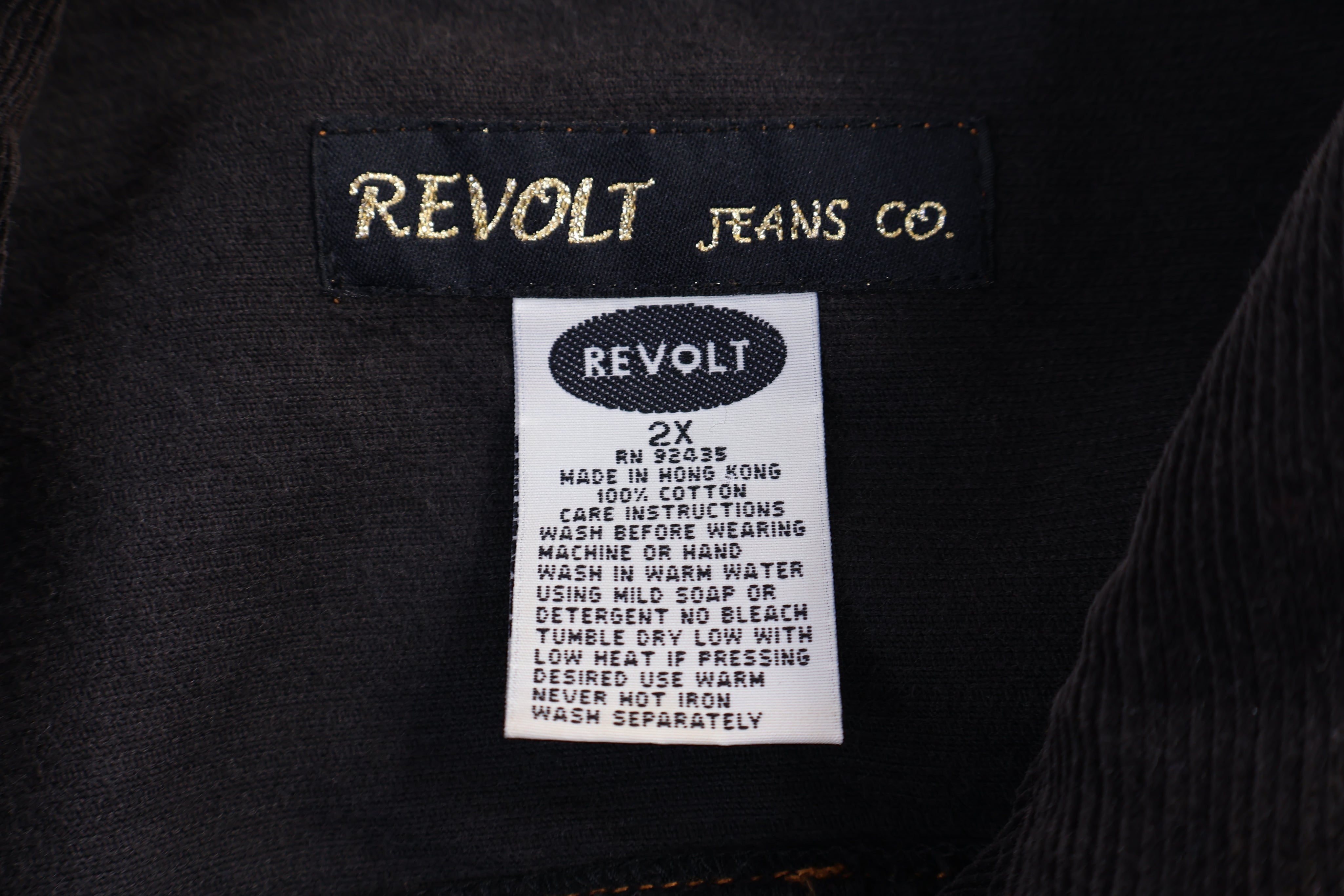 Women's Revolt Black Corduroy Jacket