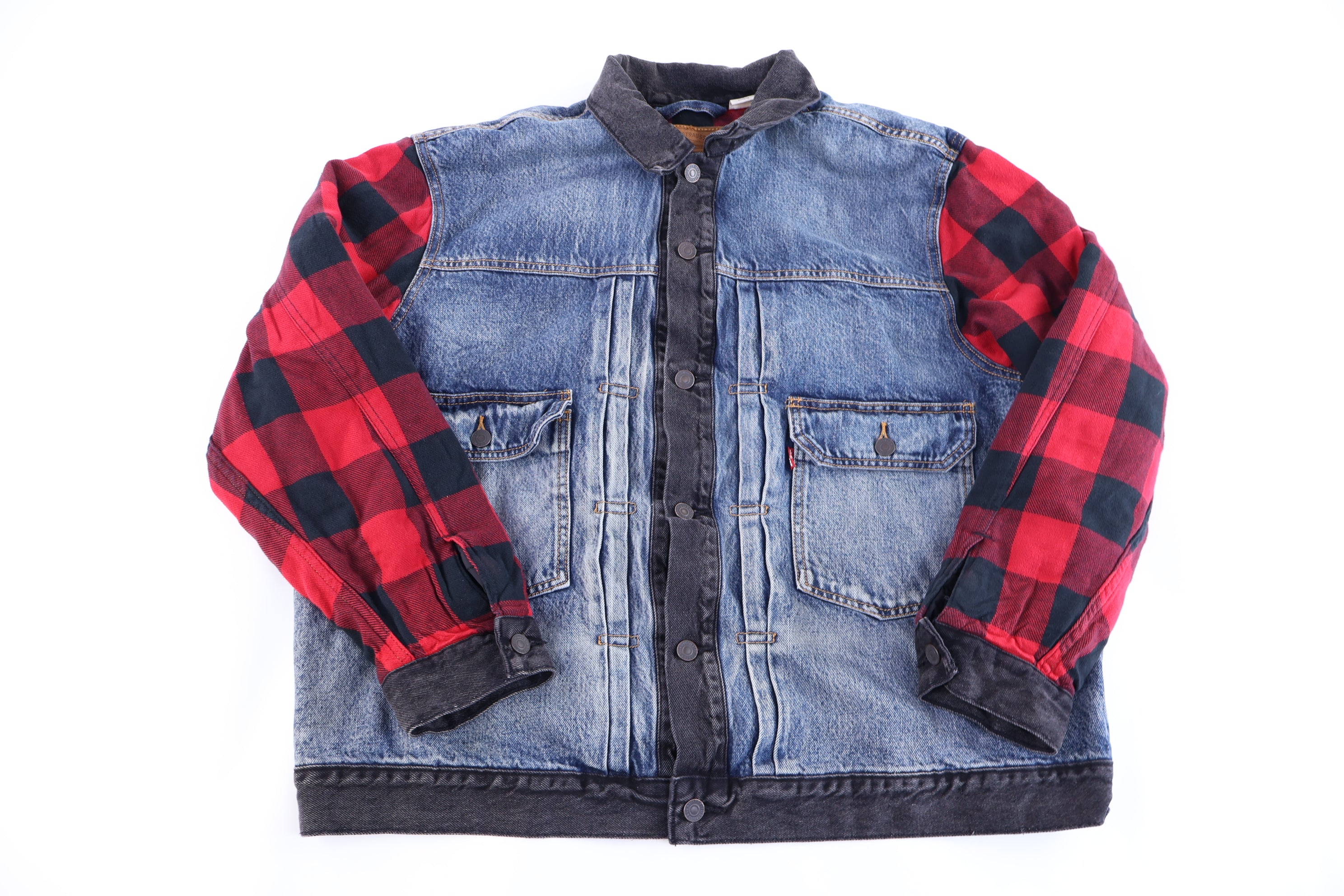 Levi's Medium Wash Hybrid Trucker Jacket
