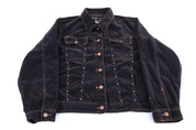 Women's Revolt Black Corduroy Jacket