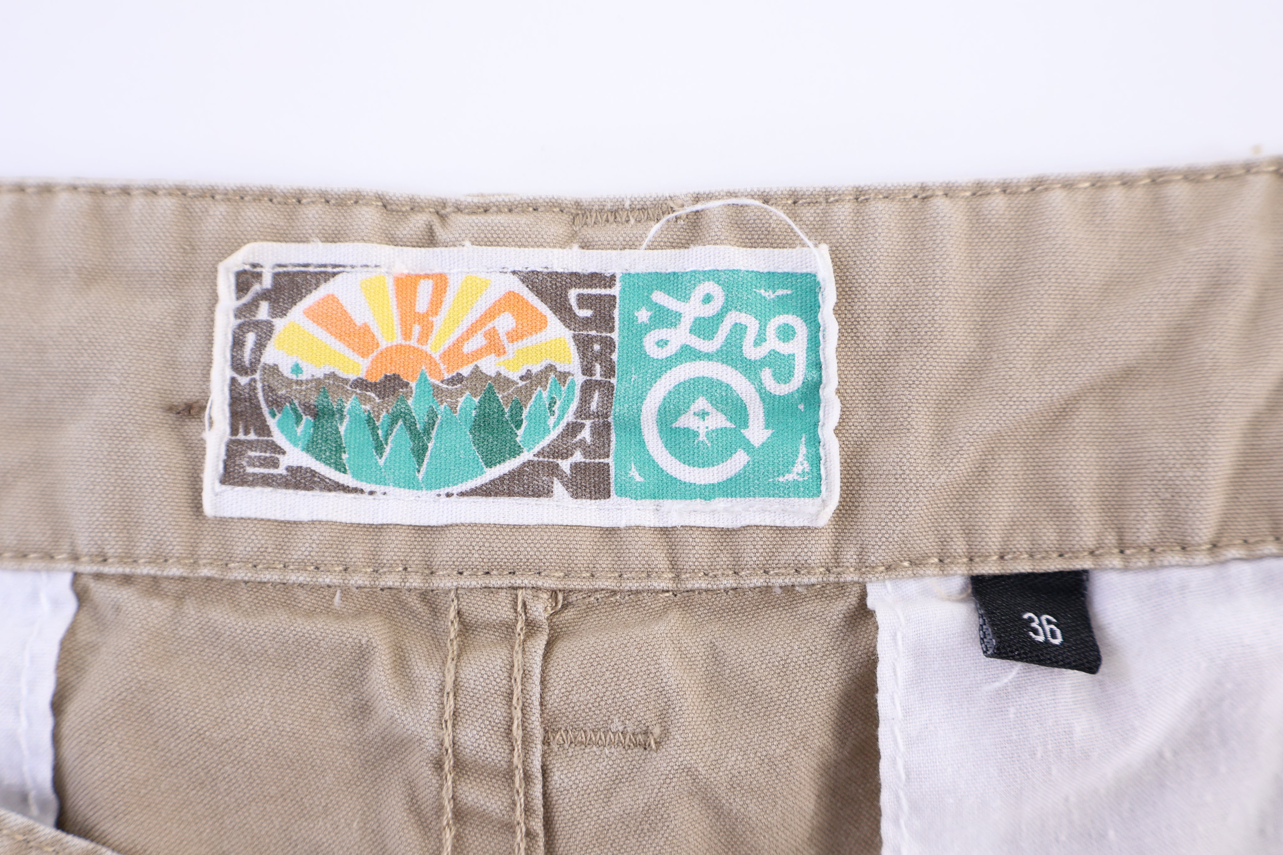 Lifted Research Group Tan Cargo Shorts