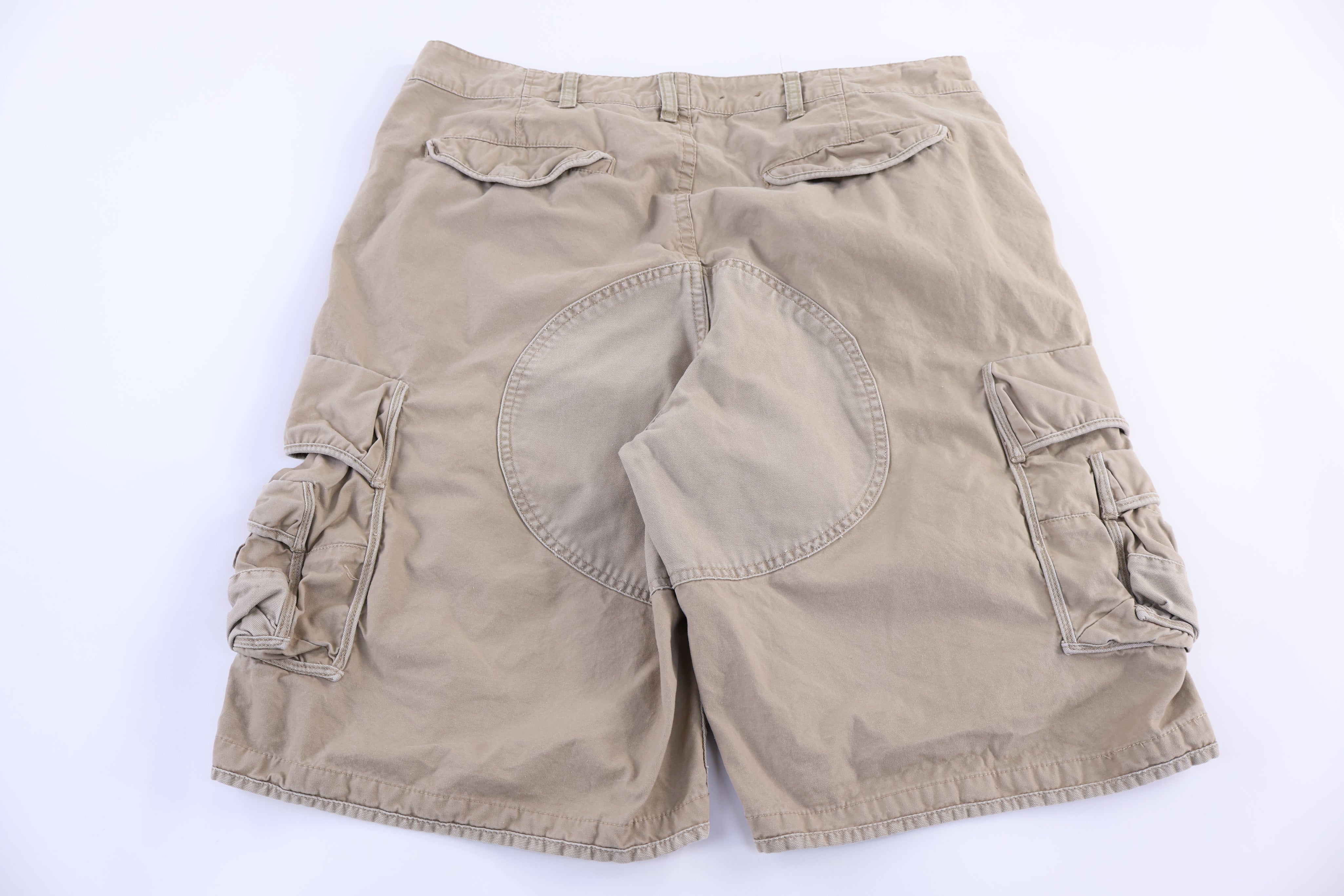 Lifted Research Group Tan Cargo Shorts