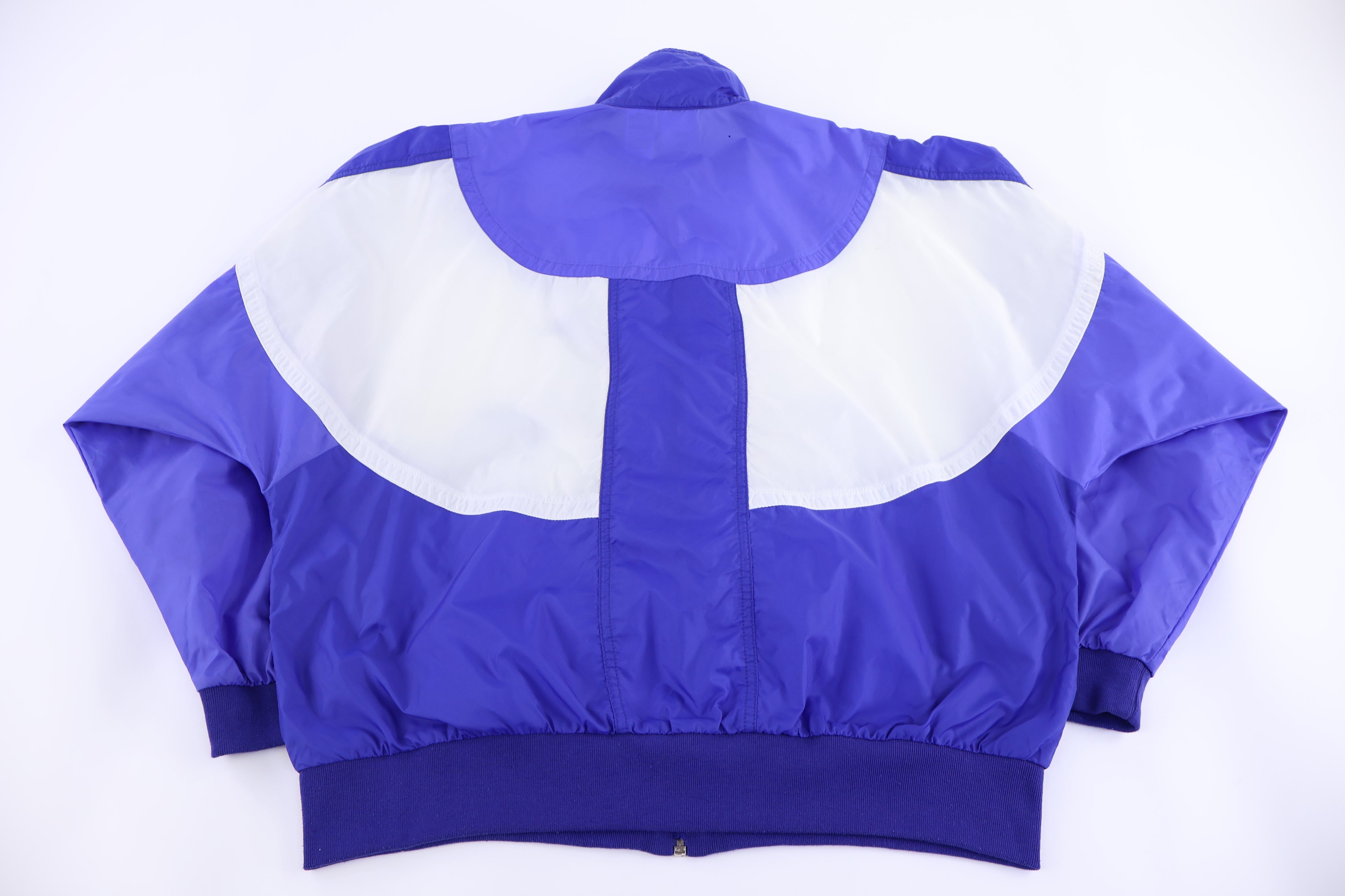 Women's Nike Embroidered Logo Blue & White Full Zip Jacket