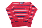 90’s Tommy Hilfiger Embroidered Logo Multicolor Knit Sweater