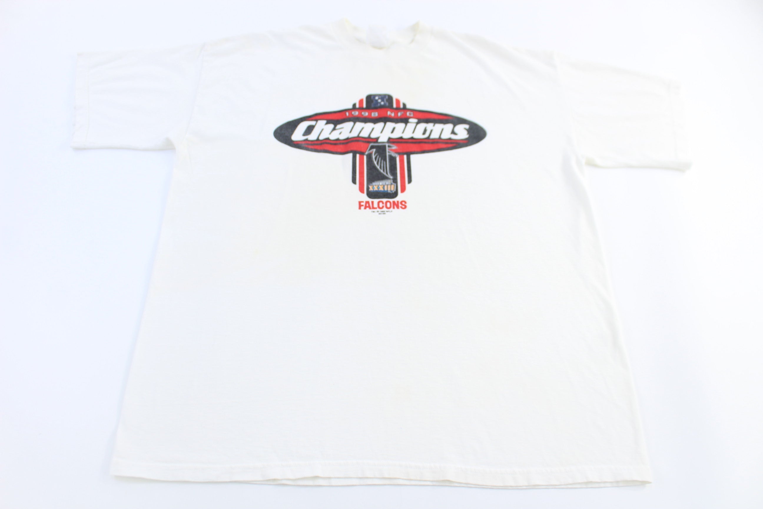 1998 Atlanta Falcons Super Bowl Champions T-shirt