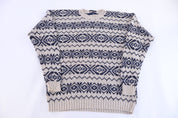 Vintage Abercrombie & Fitch Multipattern Knit Sweater