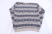 Vintage Abercrombie & Fitch Multipattern Knit Sweater
