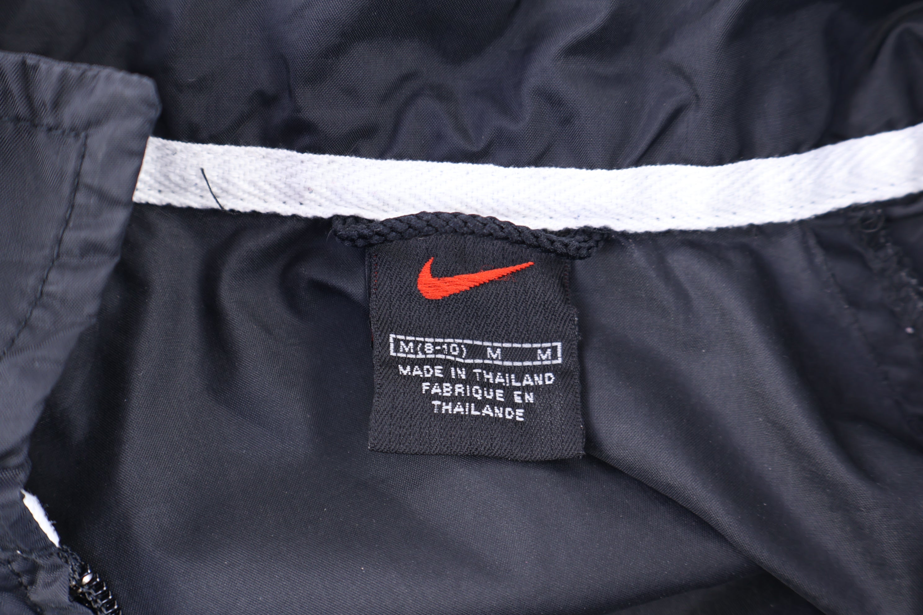 Women's Vintage Nike Embroidered Logo Full Zip Windbreaker