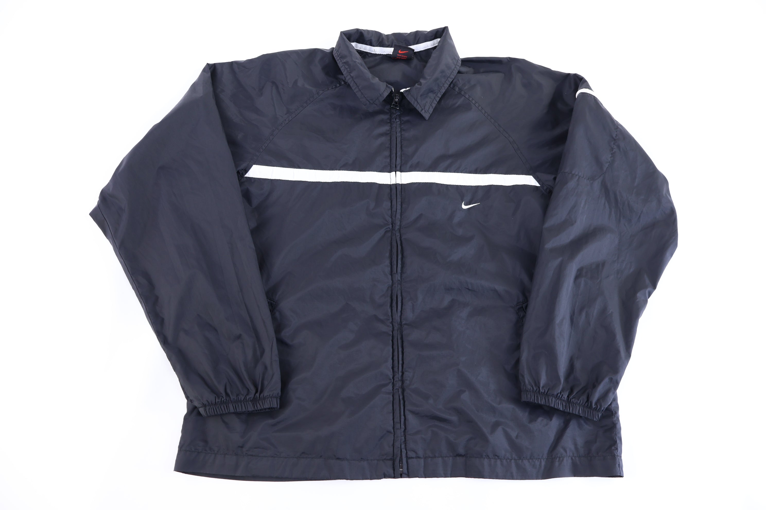 Women's Vintage Nike Embroidered Logo Full Zip Windbreaker