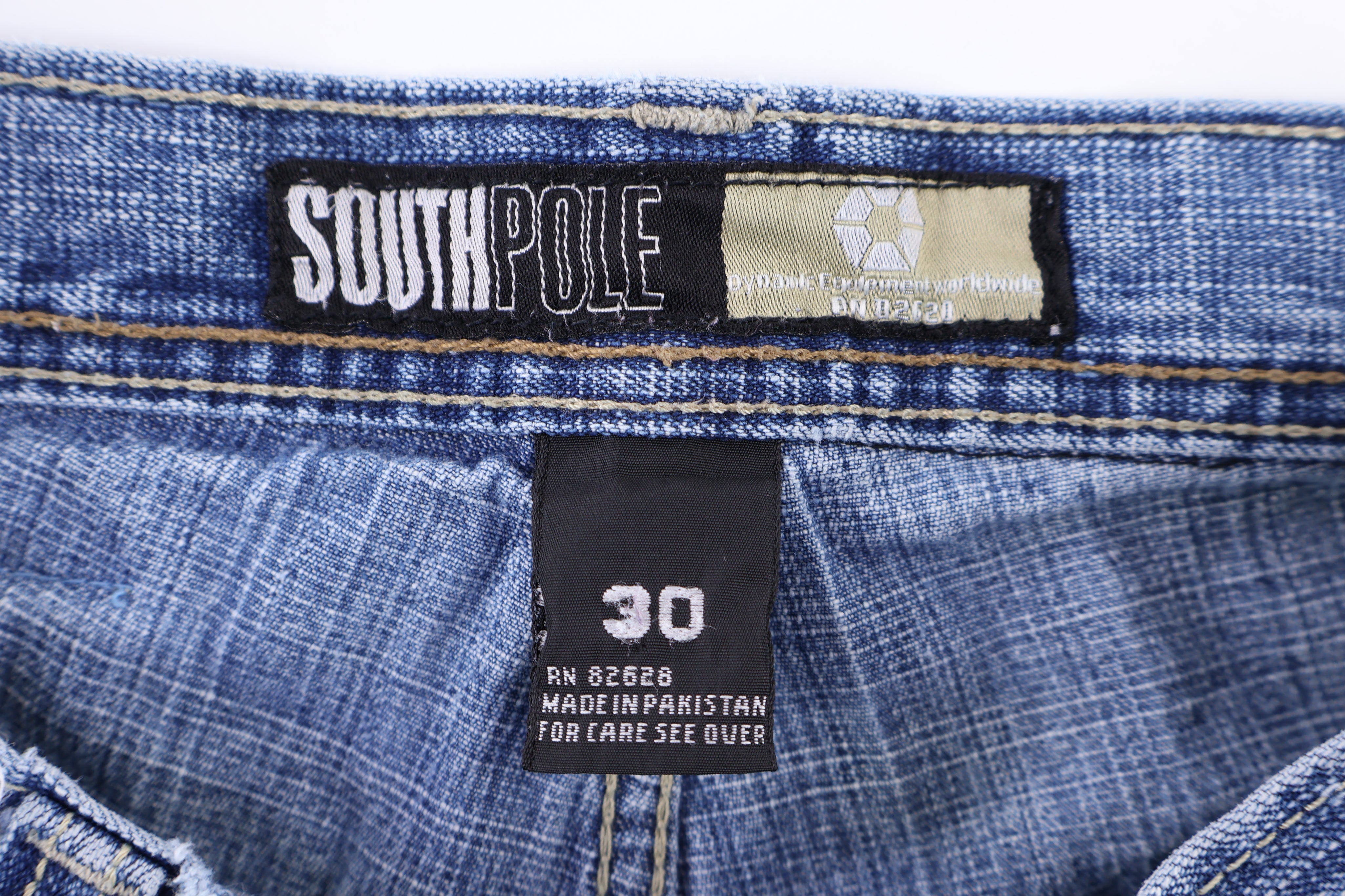 Southpole Dark Wash Denim Shorts