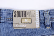 Southpole Dark Wash Denim Shorts