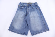 Southpole Dark Wash Denim Shorts