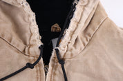Carhartt Logo Patch Tan Full Zip Jacket