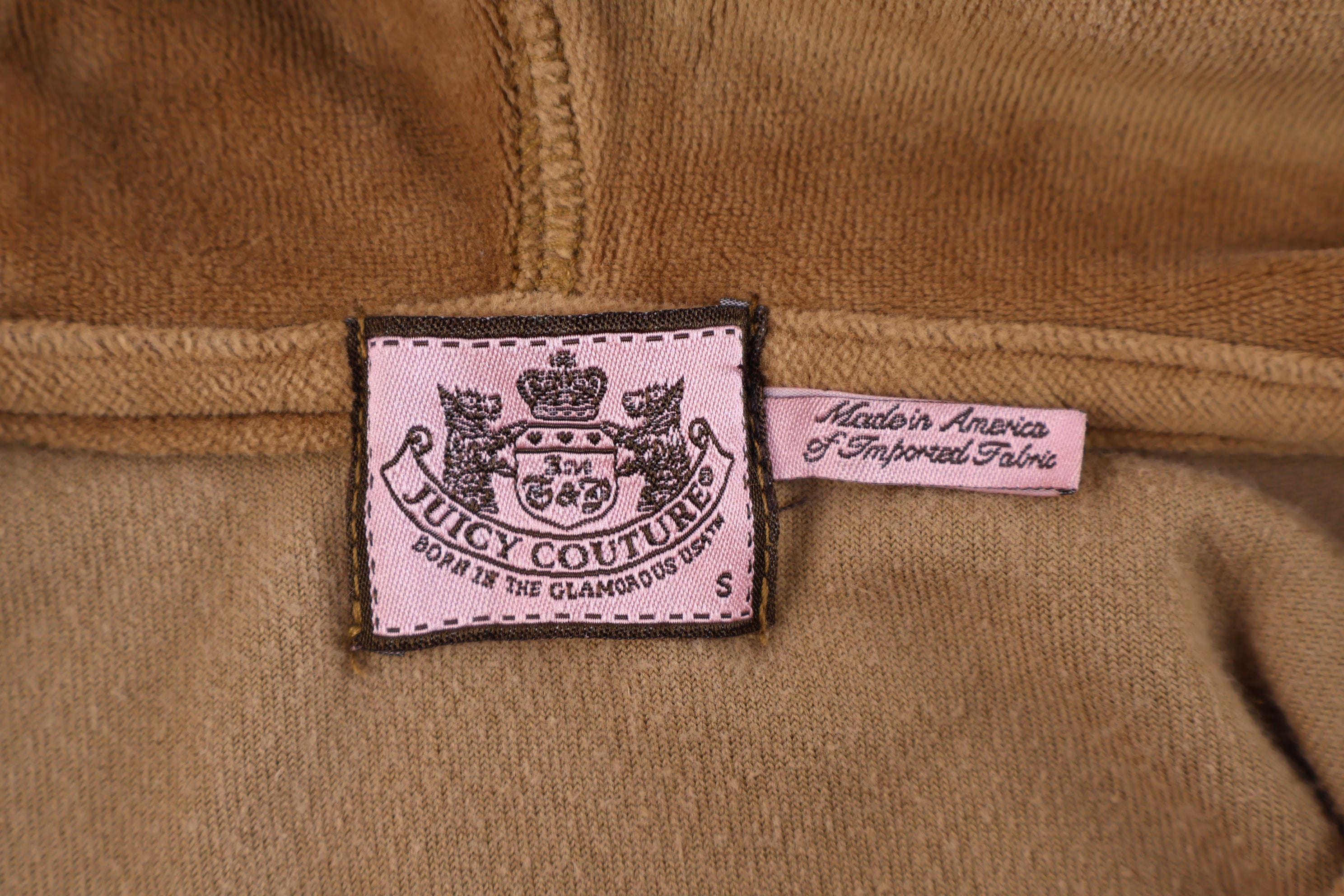 Women's Juicy Couture Velour Full Zip Sweater