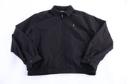 Polo by Ralph Lauren Embroidered Logo Black Full Zip Jacket