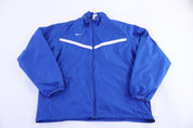 Nike Embroidered Logo Blue Full Zip Jacket