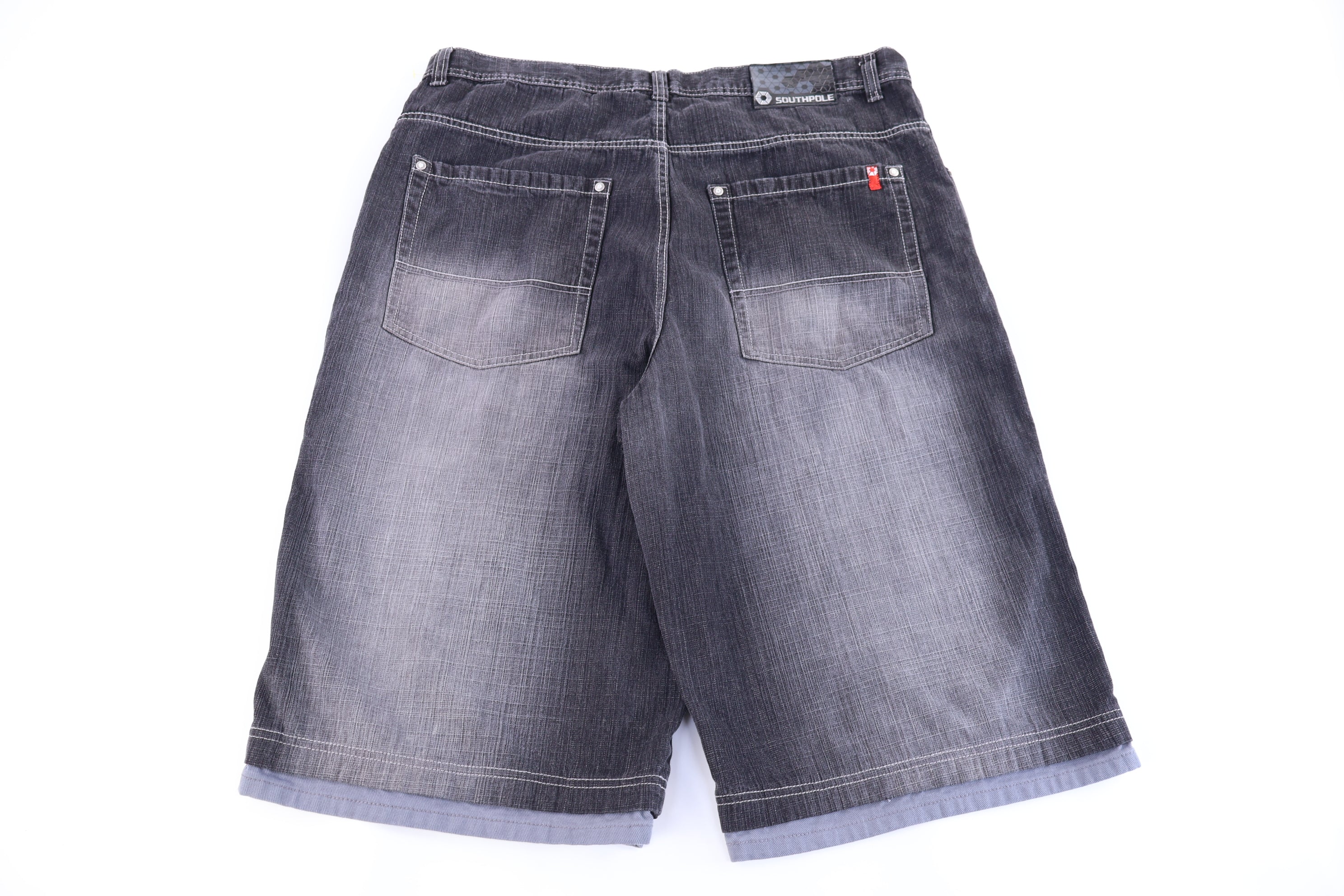 Southpole Dark Wash Denim Shorts