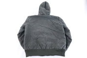 Carhartt Logo Patch Green Full Zip Jacket