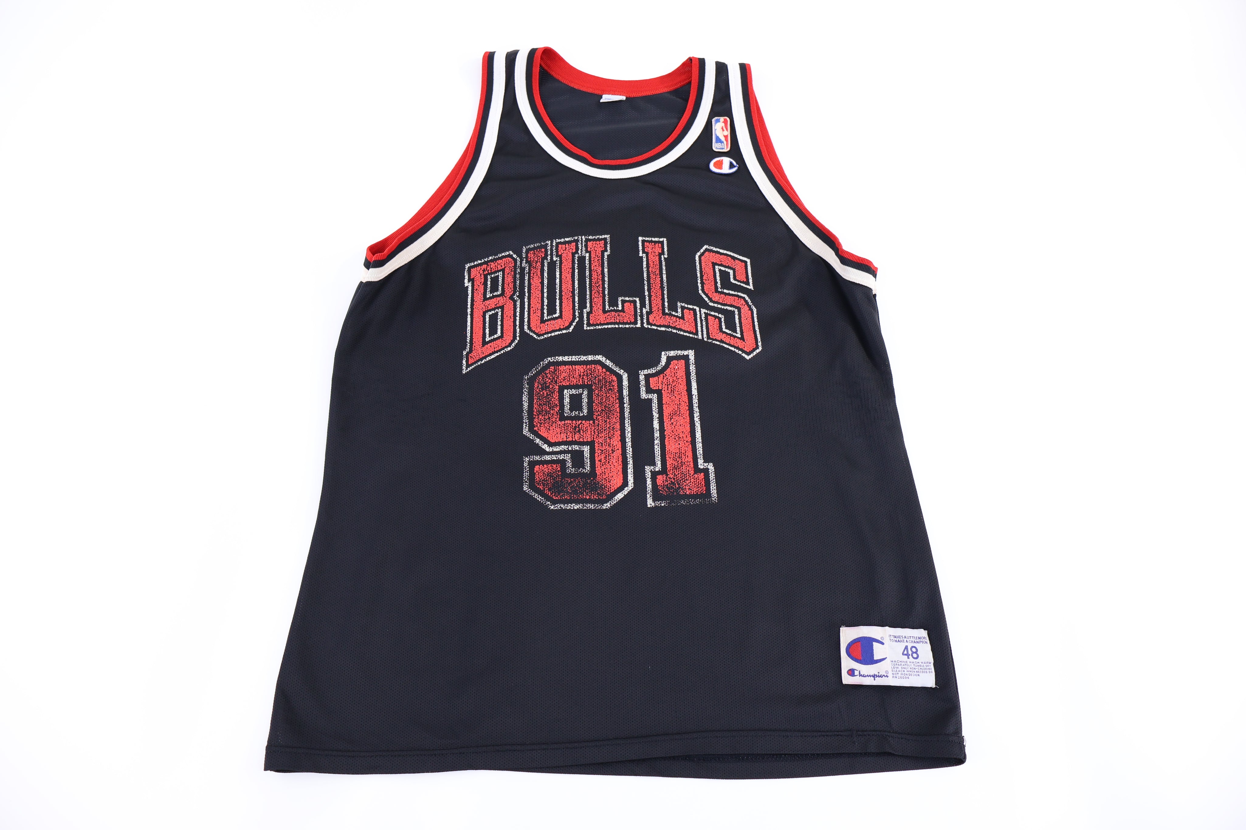 90's Chicago Bulls Dennis Rodman Basketball Jersey