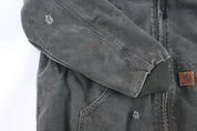 Carhartt Logo Patch Green Full Zip Jacket