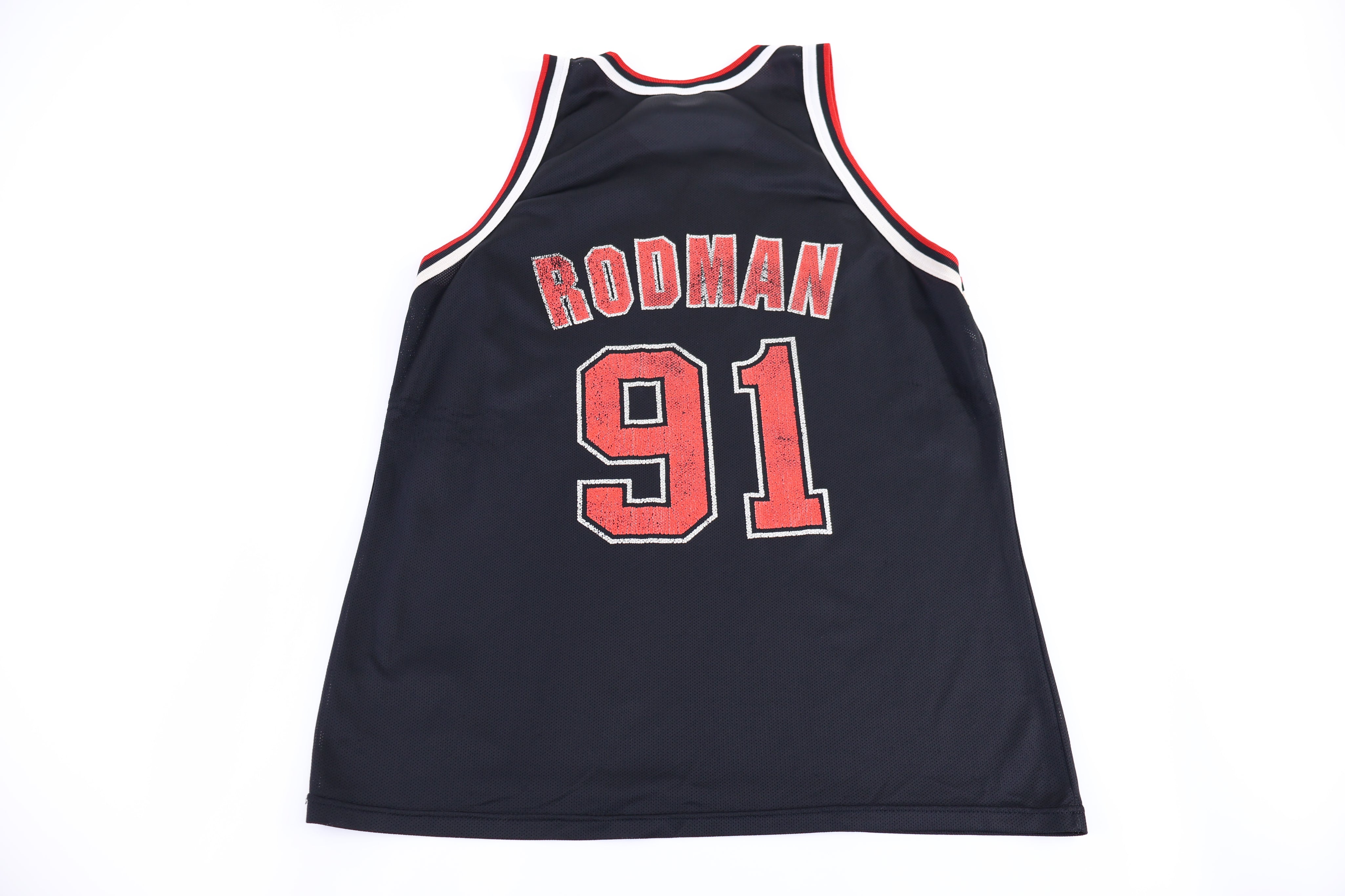 90's Chicago Bulls Dennis Rodman Basketball Jersey
