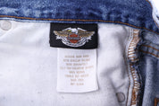 Harley Davidson Motorcycles Medium Wash Denim Jeans
