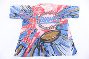 90's New York Giants Football All Over Graphic T-shirt