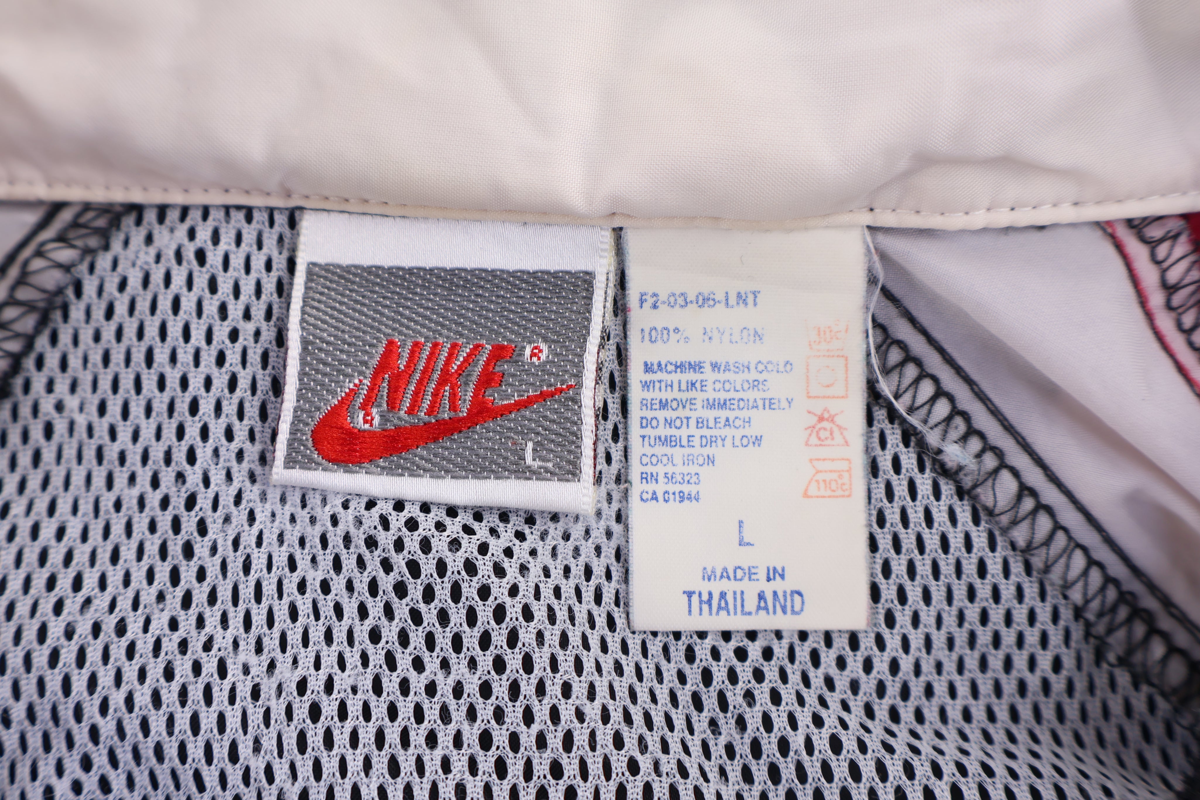 90's Nike Embroidered Logo Full Zip Jacket