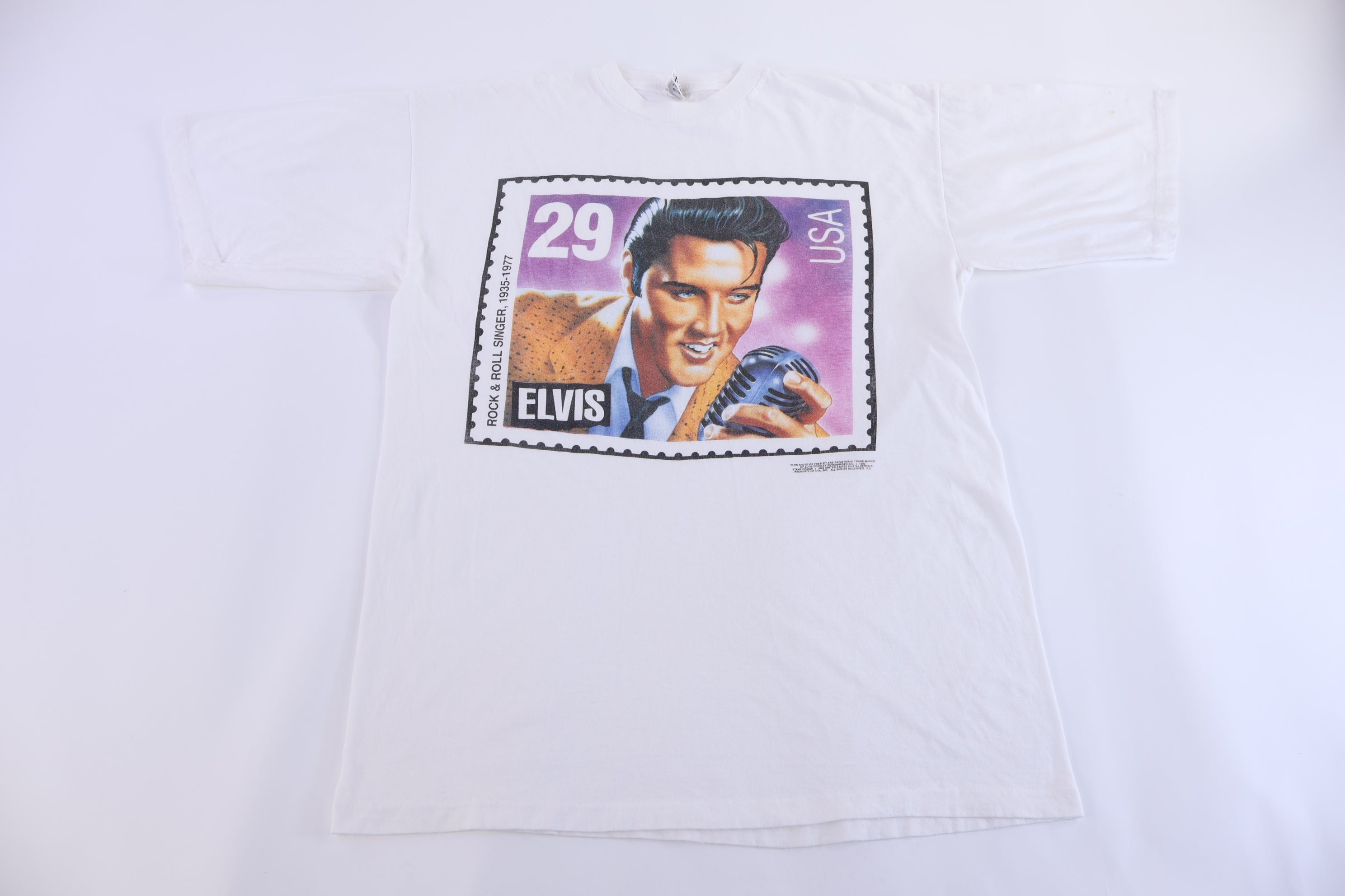 1992 Elvis Presley Postage Stamp T-shirt