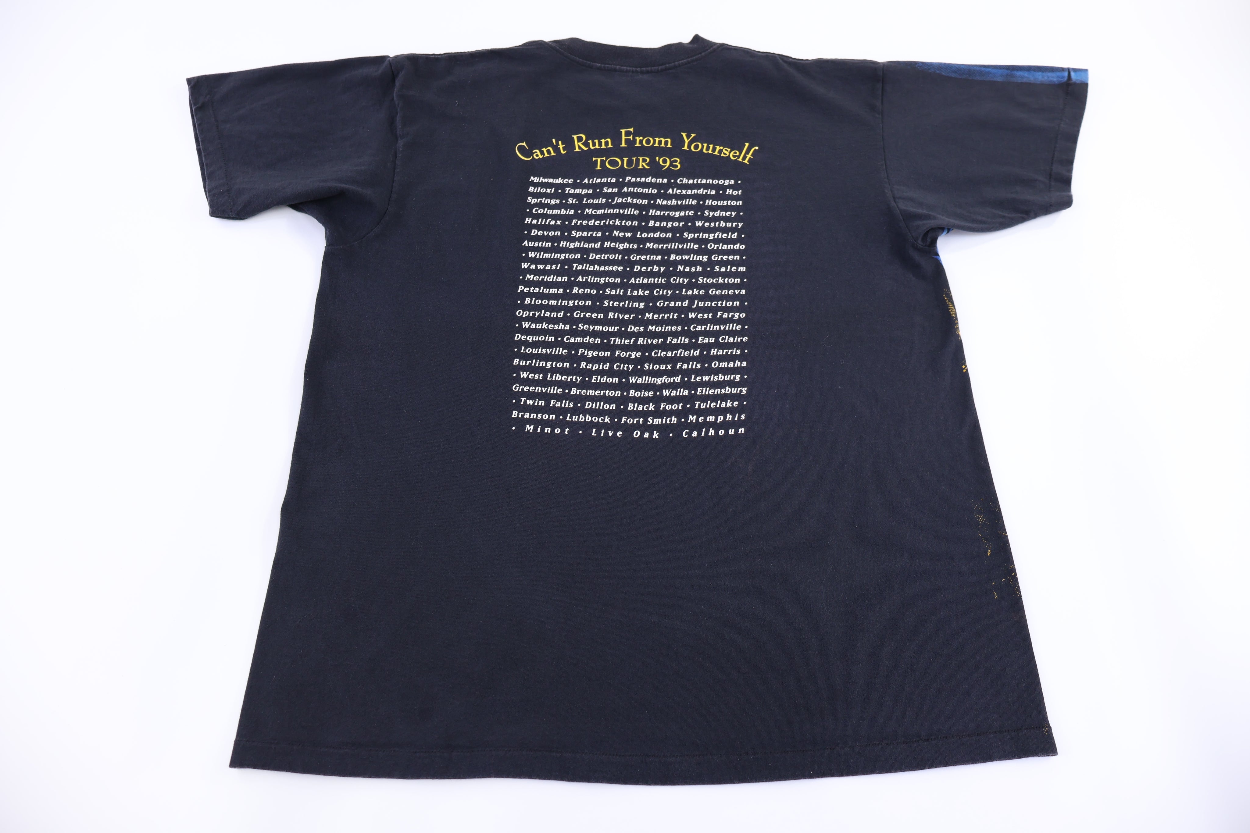 90's Tanya Tucker Can't Run From Yourself T-shirt