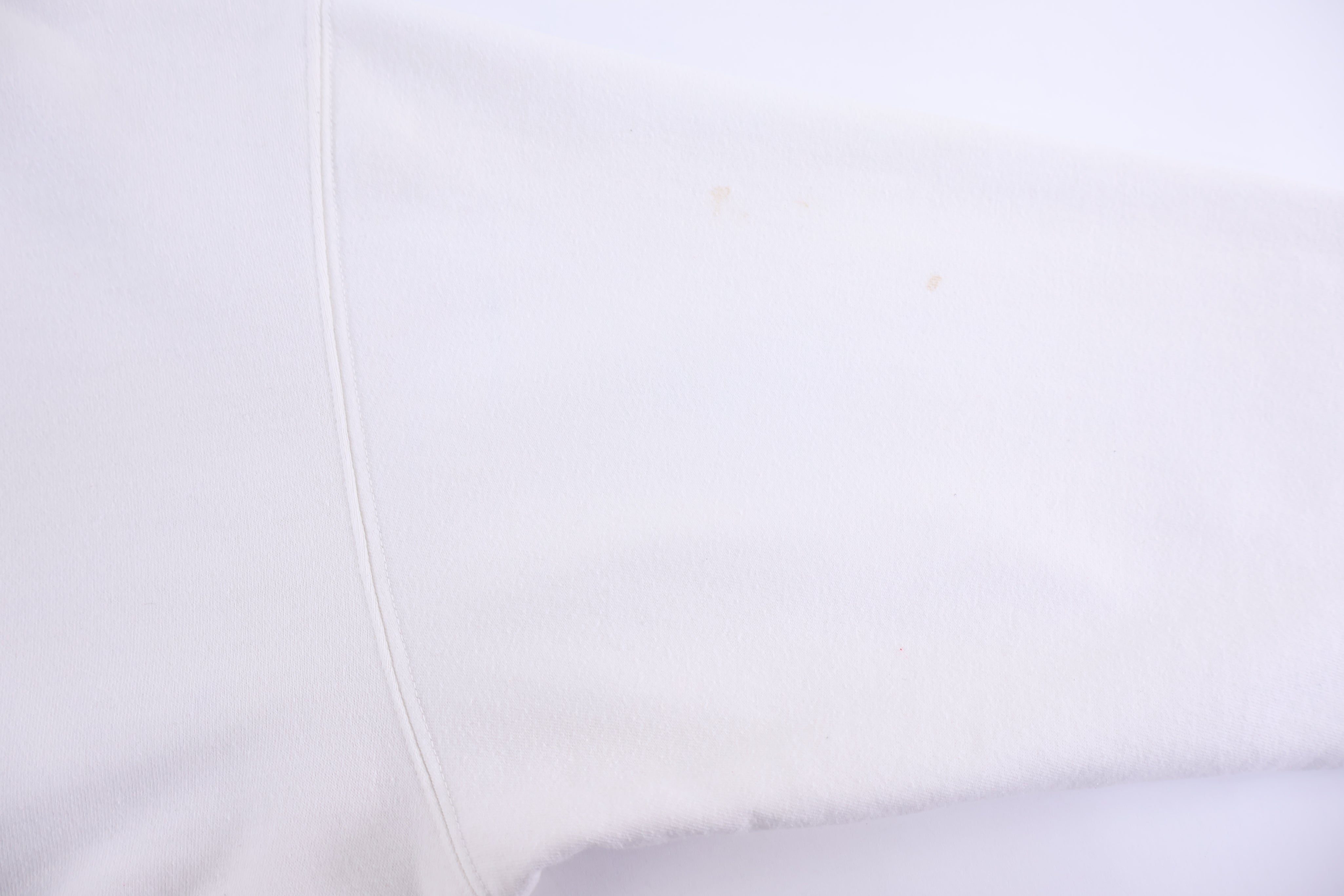 90's Reebok Embroidered Logo White Sweatshirt